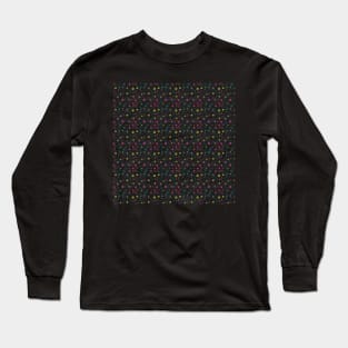 Garden Flowers Pattern Long Sleeve T-Shirt